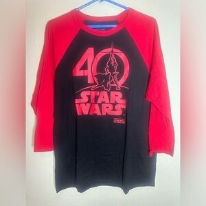 Star Wars celebration 2017 40th anniversary limited Disney Tshirt size XL